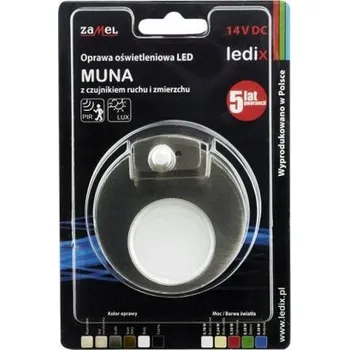 Bodové svítidlo Schodišťové svítidlo Ledix 1,43 W integrovaný LED zdroj šedé