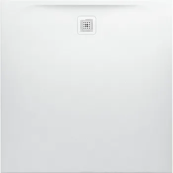 Sprchová vanička LAUFEN PRO Sprchová vanička, čtvercová, s odtokem na straně, materiál Marbond 1200x1200, Bílá - H2119580000001