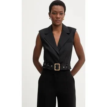 Vesta s přídavkem vlny Karl Lagerfeld B1W14009 černá 99X, vel. 36