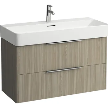 Koupelnový nábytek LAUFEN BASE Skříňka pod umyvadlo, 2 zásuvky, pro umyvadlo H810287 930x390, Světlý jilm - H4024121102621