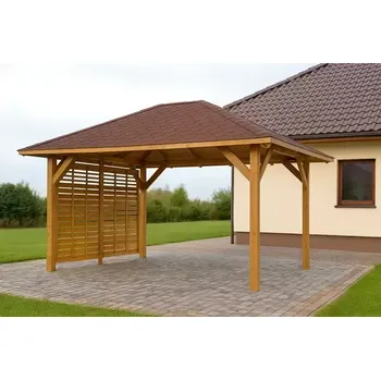 Pergola Dřevěná pergola Altán Ibiza+Bergamo 300x400