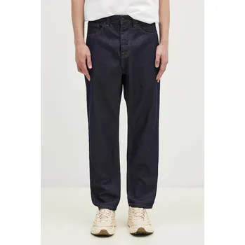 Džíny Carhartt WIP Newel Pant pánské, I029208.-BLUE.ONE, 29, modrá, 55X