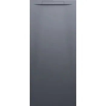 Sprchová vanička LAUFEN PRO S Sprchová vanička, obdélníková, s lineárním odtokem na kratší straně, materiál Marbond 1700x750, Antracit - H2111860780001