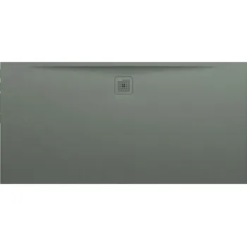 Sprchová vanička LAUFEN PRO Sprchová vanička, obdélníková, s odtokem na delší straně, materiál Marbond 1800x900, Betonově šedá - H2119510790001