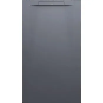 Sprchová vanička LAUFEN PRO S Sprchová vanička, obdélníková, s lineárním odtokem na kratší straně, materiál Marbond 1400x800, Antracit - H2101830780001