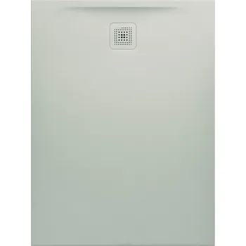 Sprchová vanička LAUFEN PRO Sprchová vanička, obdélníková, s odtokem na kratší straně, materiál Marbond 1200x1000, Light grey - H2119530770001