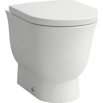 Klozet LAUFEN THE NEW CLASSIC Stojící klozet, rimless, hluboké splachování, vodorovný/svislý odpad Vario 530x370, Bílá - H8238510000001