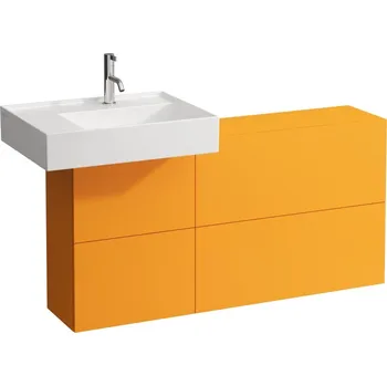 Umyvadlo Kartell LAUFEN Umyvadlo, polička vlevo, se speciálním skrytým vývodem 600x460, Bílá - H8103350001121