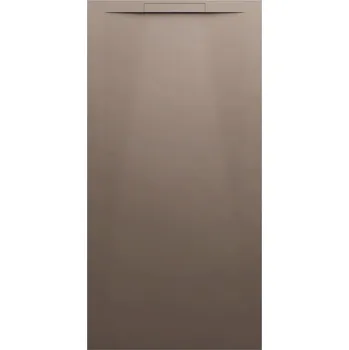 Sprchová vanička LAUFEN PRO S Sprchová vanička, obdélníková, s lineárním odtokem na kratší straně, materiál Marbond 2000x1000, Caffè matná se strukturou - H2111811290001