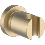 LAUFEN THE NEW CLASSIC Nástěnný držák ruční sprchy, pevný, celokovový, PVD světle zlatá matná 1x1, no colour - HF900548462000