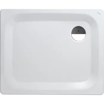 Sprchová vanička LAUFEN PLATINA Sprchová vanička, ocel 900x750, Bílá mat - H2150037570401