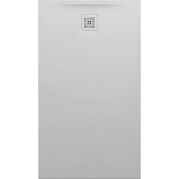 Sprchová vanička LAUFEN PRO Sprchová vanička, obdélníková, s odtokem na kratší straně, materiál Marbond 1400x800, Light grey - H2129560770001