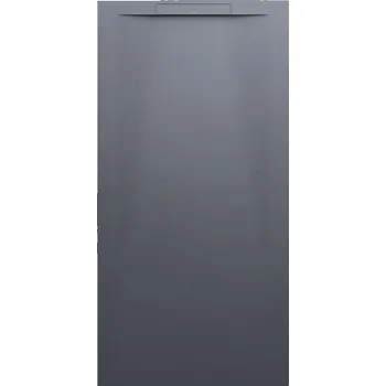 Sprchová vanička LAUFEN PRO S Sprchová vanička, obdélníková, s lineárním odtokem na kratší straně, materiál Marbond 1800x900, Antracit - H2111800780001