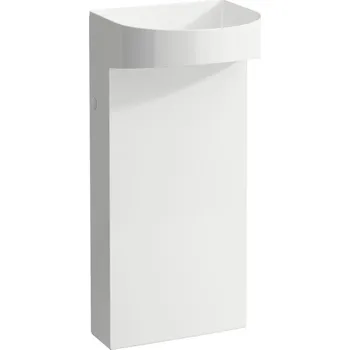 Umyvadlo LAUFEN SONAR Volně stojící umyvadlo, bez armaturní desky 410x380, Bílá - H8113410001121