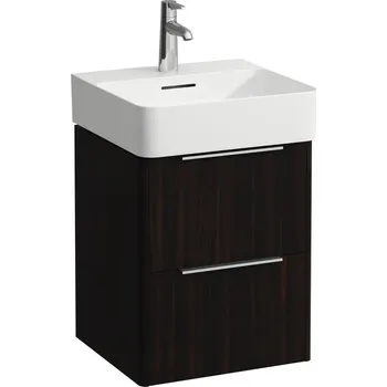 Koupelnový nábytek LAUFEN BASE Skříňka pod umyvadlo, 2 zásuvky, pro umyvadlo H815281 435x390, Tmavěhnědý jilm - H4021321102631