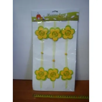 Obraz Girlanda z plst - květy 110 cm | SE11003,007