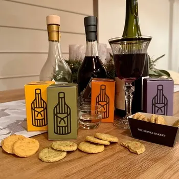 Slané sušenky DRINKS BISCUITS Sušenky Pecorino (fialové)