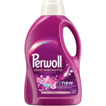 Prací gel Tekutý prací prostředek na barevné prádlo Perwoll 1,35 l