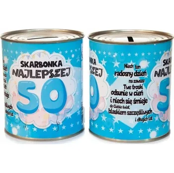 Pokladnička Kovová pokladnička DIL k narozeninám s nápisem