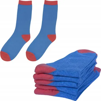 Dámské ponožky Dlouhé BAVLNĚNÉ PONOŽKY DÁMSKÉ ponožky BIO BAVLNA 35-39 5 PÁRŮ