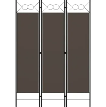 Paraván Paraván 3dílný, antracitový, 120 x 180 cm