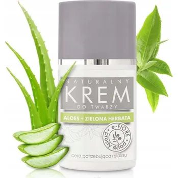 Pleťový krém E-fiore aloe krém s zelený čaj 50 ml