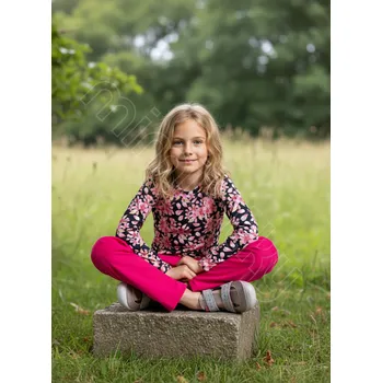 Dětský overall Dětský střih v el. formátu, Kalhoty, Petty - 134/140 - 146/152 (A4) domácí tisk