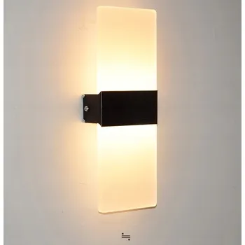 Nástěnné svítidlo Nástěnné LED svítidlo do ložnice obýváku 12W 6000K