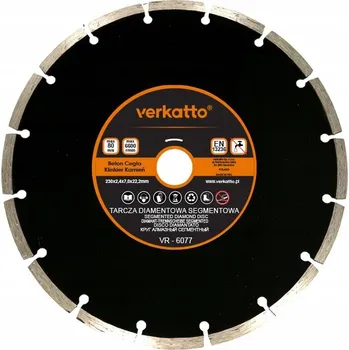 Řezný kotouč Diamantový kotouč segmentový Verkatto VR-6076 125 x 22,2 mm