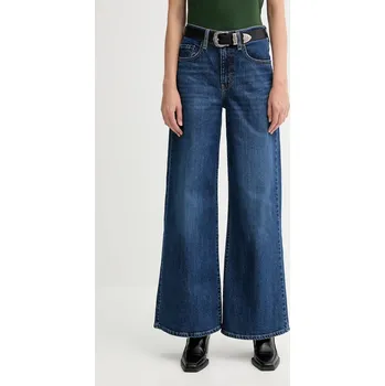 Dámské džíny Džíny Levi's 728 HR WIDE LEG 0039B.0004 modrá 57X, vel. 27/32