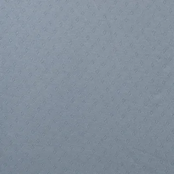Bavlněný úplet pointelle dusty blue