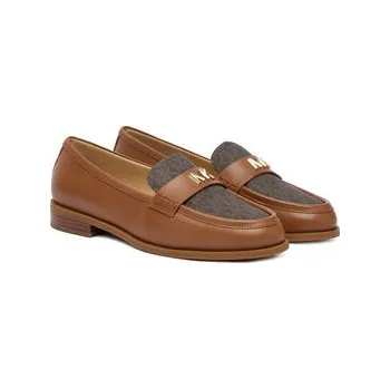 Dámské baleríny Loafersy MICHAEL Michael Kors Lec Loafer 40F5LXFP1B Hnědá 35