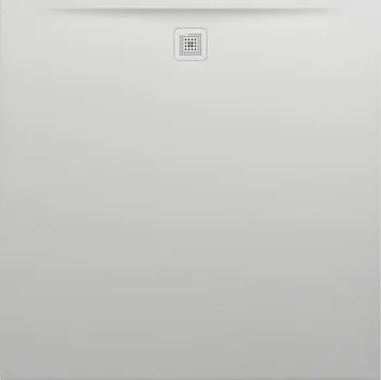 Sprchová vanička LAUFEN PRO Sprchová vanička, čtvercová, s odtokem na straně, materiál Marbond 1500x1500, Light grey - H2139530770001