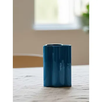 Váza Sinsay - Váza s nepravidelným tvarem - modrá - 567GL-55X - 567GL-55X-ONE