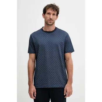 Pánské tričko Bavlněné tričko Michael Kors pánské, tmavomodrá barva, CS5529A5KS 59X, vel. XXL