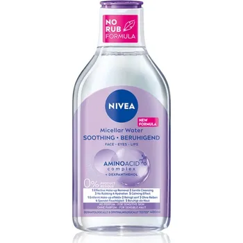 Kosmetika NIVEA Micellar Soothing micelární čisticí voda pro citlivou pleť 400 ml