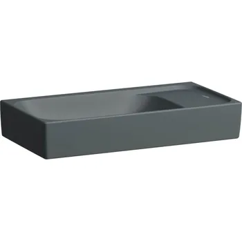 LAUFEN MEDA Umývátko, s armaturní deskou vpravo 460x235, Grafit mat - H8151137581121