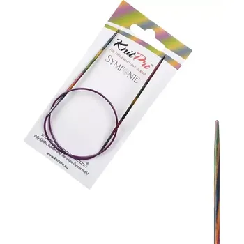 Jehlice KnitPro Symfonie kruhové fixní jehlice 2mm 40cm (KnitPro Symfonie kruhové dřěvěné jehlice 2mm 40cm)