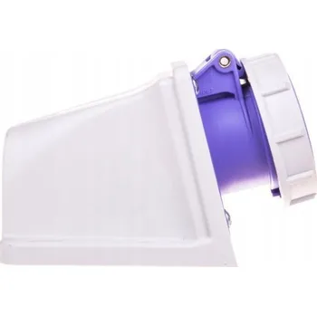 Elektrická zásuvka Elektrická Zásuvka hermetická Pce fialová