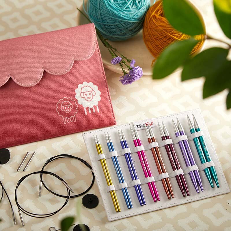 KnitPro Zing Deluxe set vyměnitelných jehlic (KnitPro Zing Deluxe set)