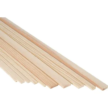 Modelářský materiál Borovicový nosník 2x15x1000mm
