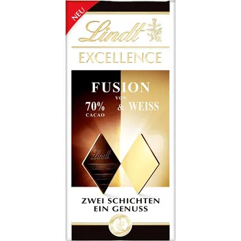 Cukrovinka Lindt Excellence fusion 70% & WEIS 100g