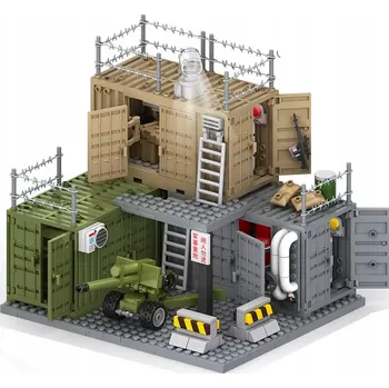 ostatní stavebnice Stavebnice K&M sada 4v1 300 plastových dílků, věk 6+