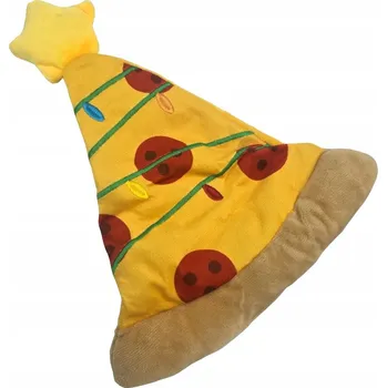 Hračka pro psa Vánoční hračka pro psy šustící pizza stromeček