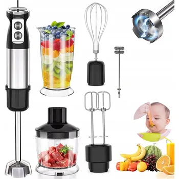 Tyčový mixér Bedee Elektrický ponorný mixér 800 W černý