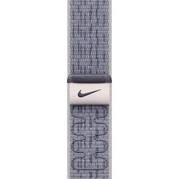 Řemínek na hodinky Apple Watch 42mm Grey/Blue Nike Sport Loop MXTX3ZM/A