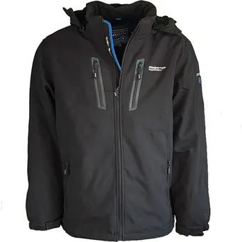 FREESTEP bunda pánská MP-40 softshell zimní kožešinka černá 4XL