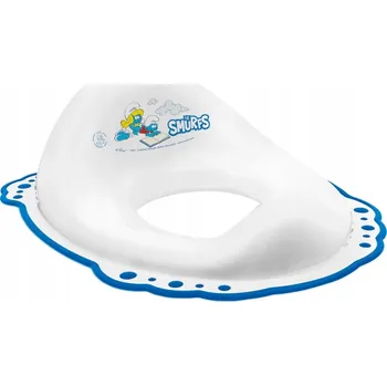 Nástavec na WC sedátko Maltex Baby Šmoulové bílý