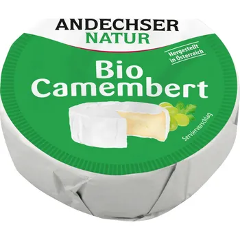 Andechser Natur Camembert 100g bio BIO VEGETARIAN Množství: 1 ks