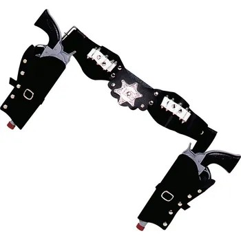 Karnevalový doplněk Pouzdra na dvě pistole